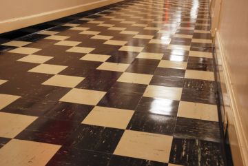 Floor Stripping and Waxing by Vamp Building Maintenance