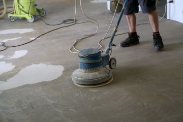 Concrete floor repair in Mazeppa