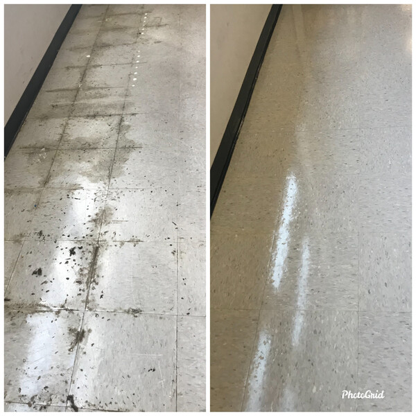 Before & After Floor Cleaning in Huntersville, NC (1)